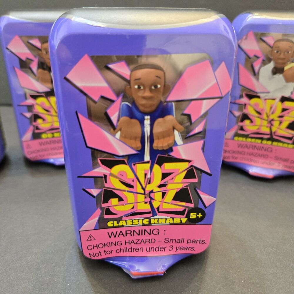 NEW~LOT of 5 ScreenBreakZ Collectible Khaby Figures~2 Go~Classic~Golden‎ OO~Tac